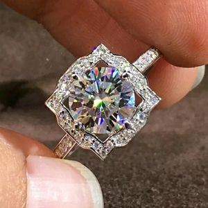 SALE! 1.3ct Moissanite Engagement Ring